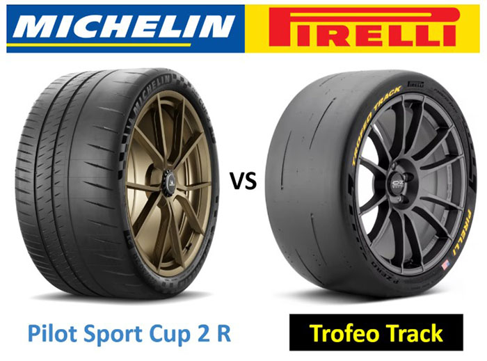 Michelin Pilot Sport Cup 2 R против гоночных сликов: сравнение скорости шин для дорог общего пользования и трековых сликов