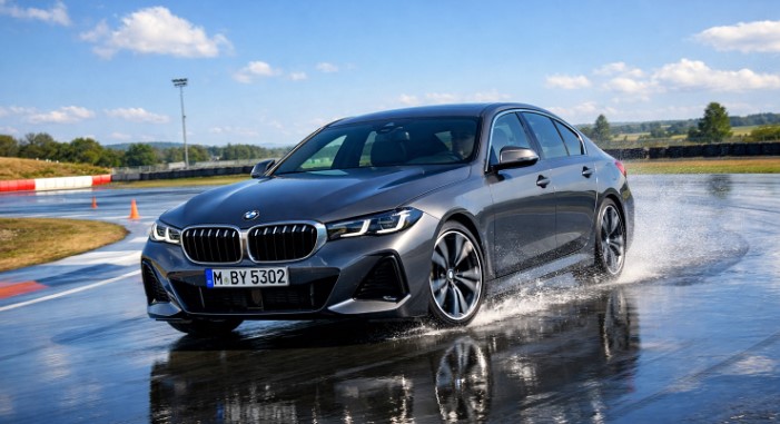 «Интересующий нас размер шин — 245/45R19, популярный выбор для таких автомобилей, как BMW 5 серии и Audi A6. Для получения дополнительной информации о различных типоразмерах шин обращайтесь к нашей последней таблице размеров. Тесты проводились с использованием автомобиля BMW 5 серии в качестве тестового транспортного средства.»