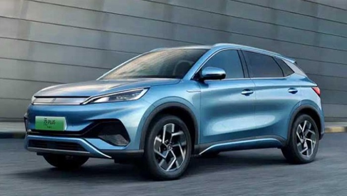 Кроссовер BYD Yuan Plus оснащается шинами бренда Sailun.