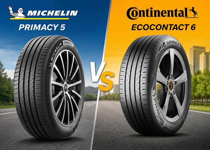Michelin Primacy 5 vs Continental EcoContact 6