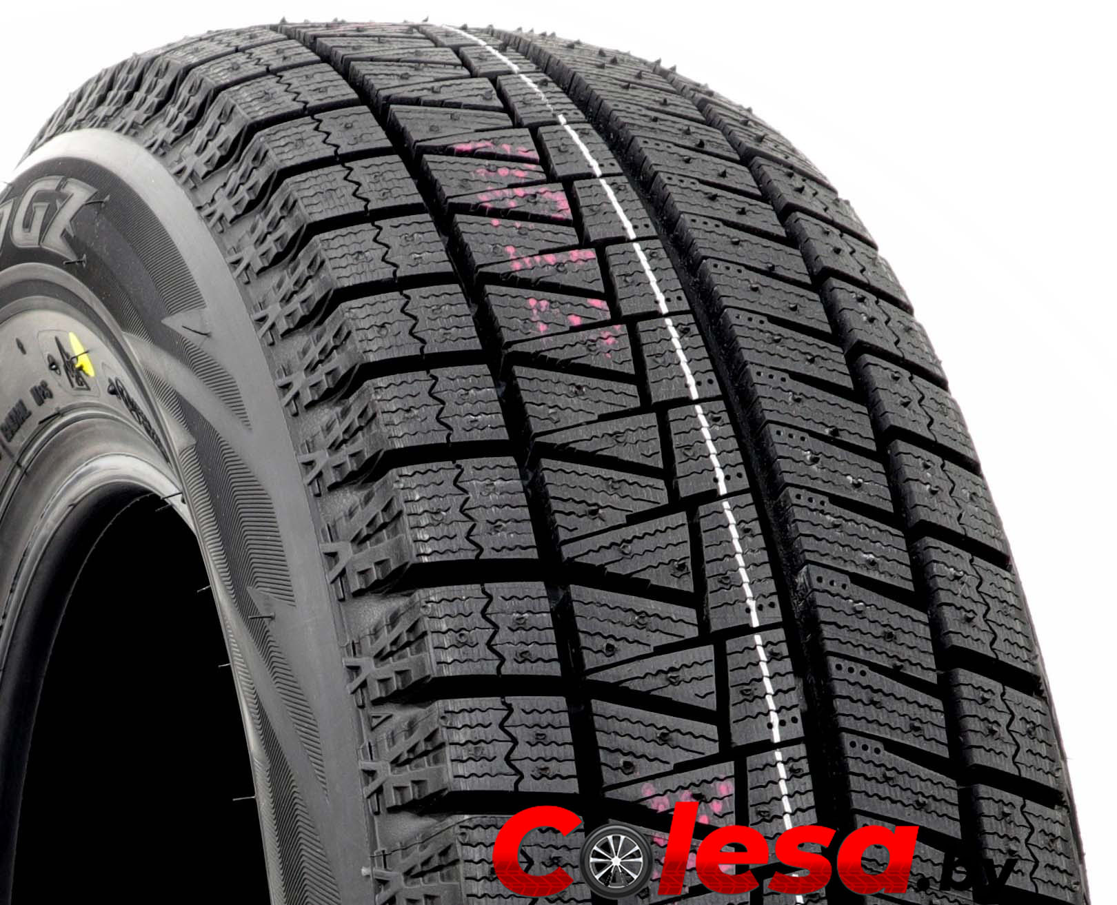 BRIDGESTONE BLIZZAK REVO GZ 245/50R18 2014年製 パンク修理跡あり Bridgestone Blizzak Revo GZ review and test rating @