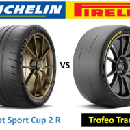 Michelin Pilot Sport Cup 2 R против гоночных сликов: сравнение скорости шин для дорог общего пользования и трековых сликов