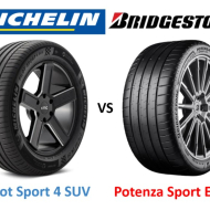 Тест летних шин для кроссоверов: Michelin Pilot Sport 4 SUV vs Bridgestone Potenza Sport Evo
