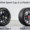 Сравнение полусликов: Pilot Sport Cup 2 vs Pirelli P Zero R.